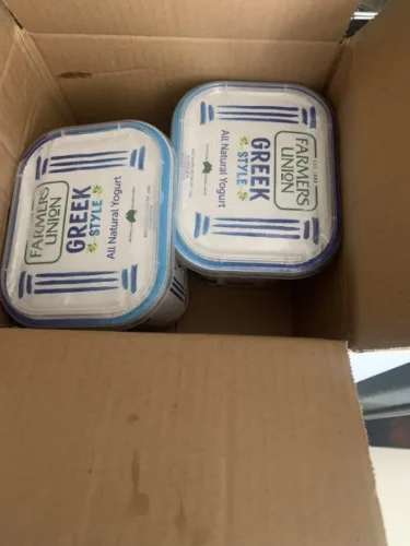 Nhấp để xem toàn màn hình Sữa Chua Hy Lạp Farmers Union Nguyên Chất, Ít Béo 1Kg x 2 Hũ photo review
